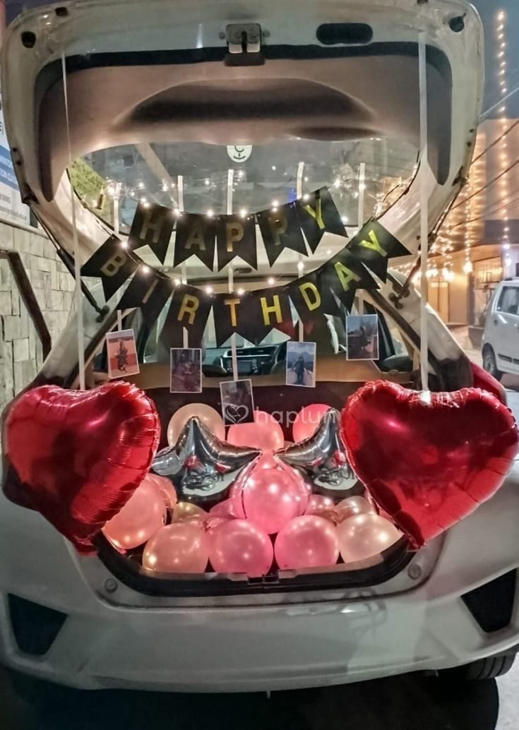 Car Decoration decoration idea 4 by Marvel Events Planner in Bengaluru