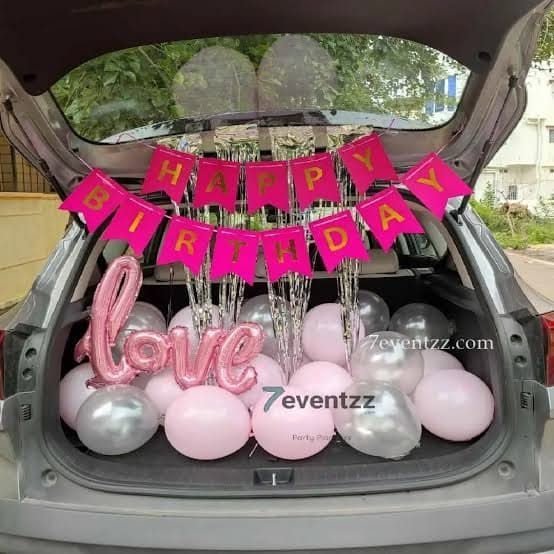 Car Decoration decoration idea 6 by Marvel Events Planner in Bengaluru